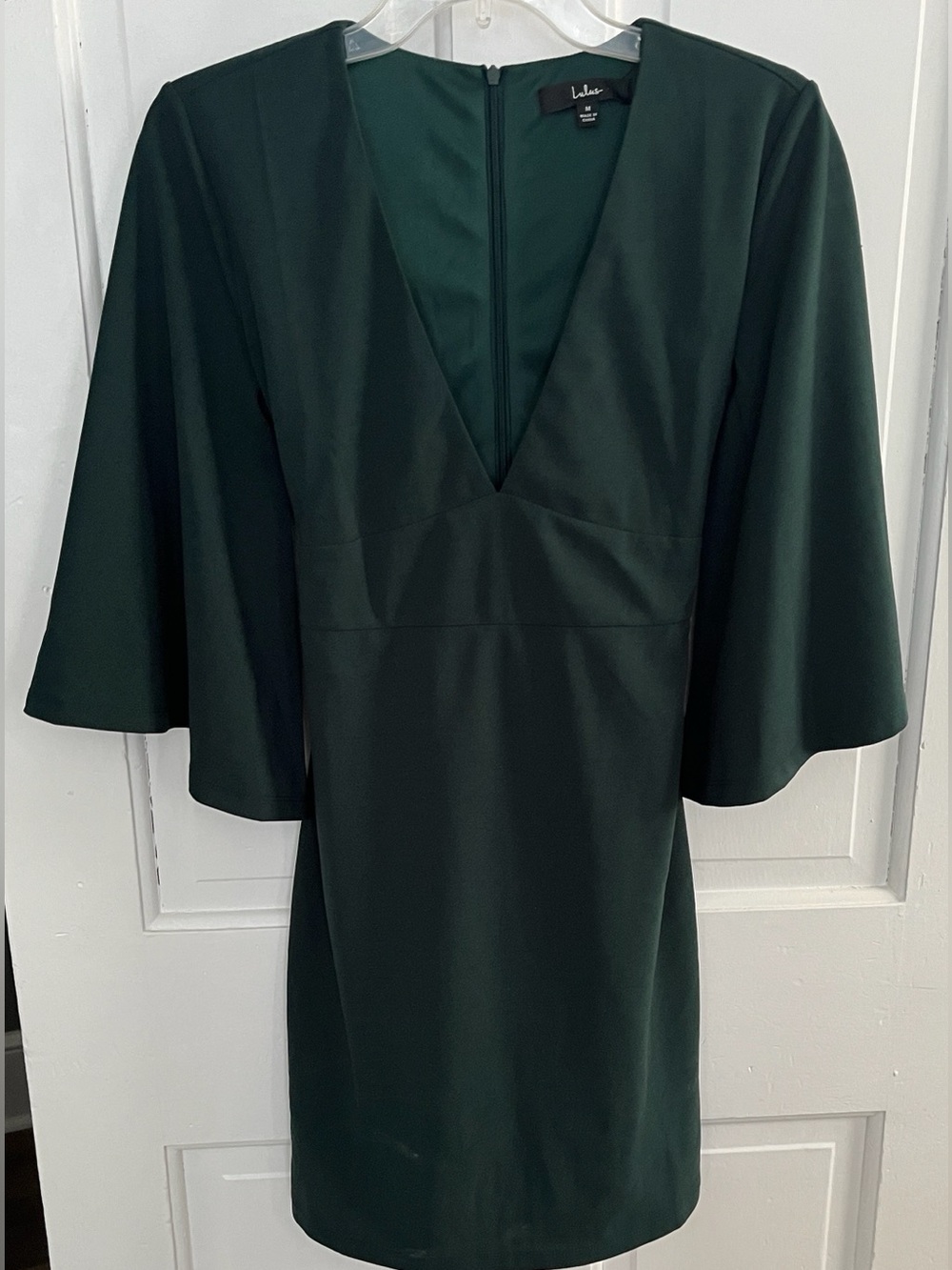 NWT Lulus size M Dark green knit dress size M